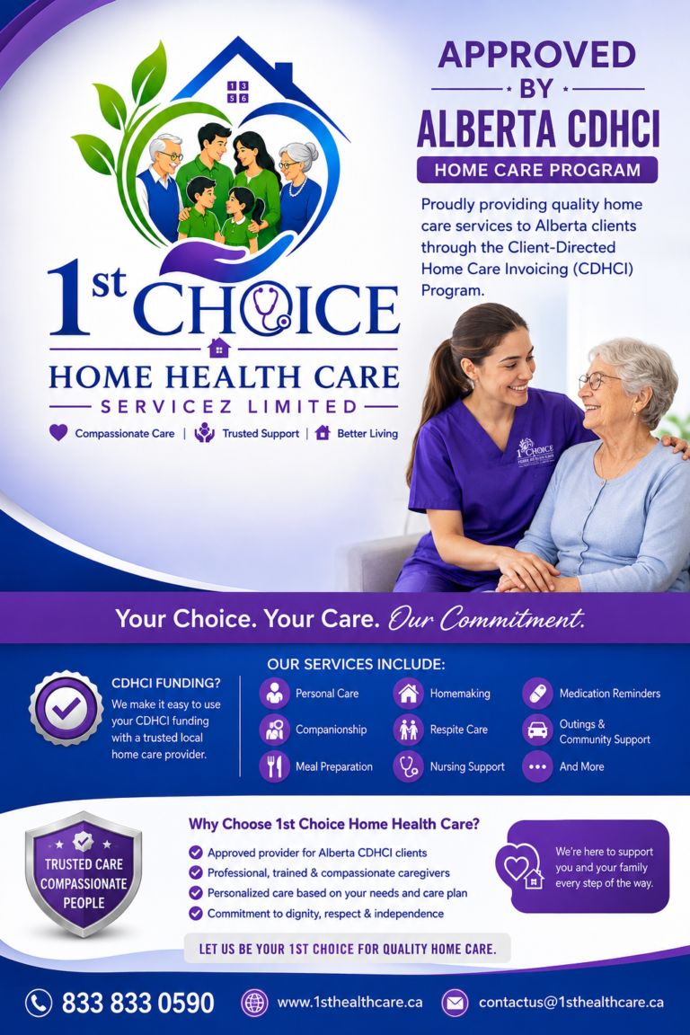 Alberta CDHCI Home Care Program